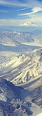 Secret location with mountain and big lake, in the Western USA
