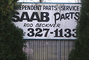 Rod Beckner Saab
yard is in Jefferson, Oregon, near Albany the complete phone number is 1-541-327-1133