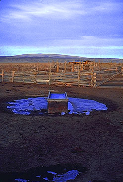 High Desert Ghost towns and old barns like Evans Well in Central Oregon