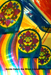 Inside Catch the Wind Main Shop in Lincoln City, Oregon