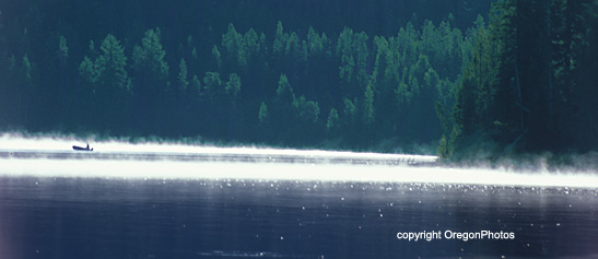 The fishing boats came and went
quietly, like ghost ships through the morning mists