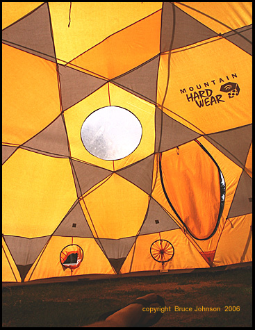 north face geodesic tent