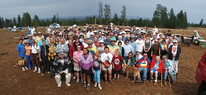 Oregon 
Star Party 2004 was plagued by a persistent monsoonal disturbance that was very unusual for the site.