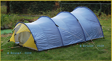 Early Winters outdoor gear company's OMNIPOTENT tent,Seattle