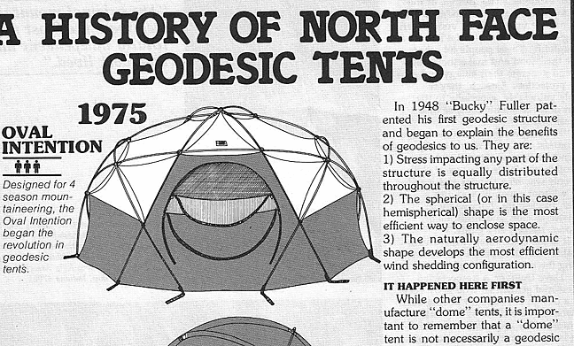 north face geodesic dome tent