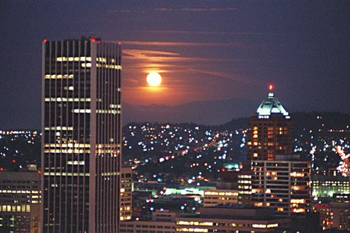 the tallest 
building in Portland was formerly named the First Interstate Tower and KOIN is Channel 6