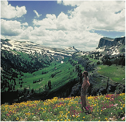 Death Canyon Shelf
in the southerly portion of the Grand Teton National Park is closer to Jackson Hole Ski Areas