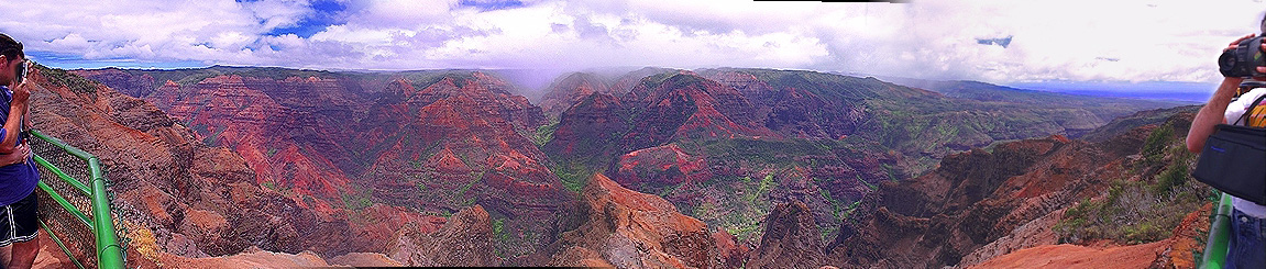 Waimea Canyon panorama, Grand Canyon of the Pacific